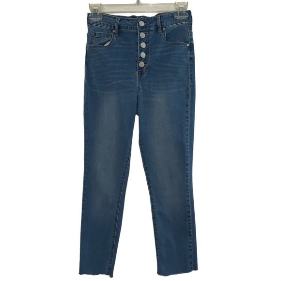 Bullhead Denim Co. Super High-Rise Women’s Blue Jeans Size 27 - Picture 1 of 7